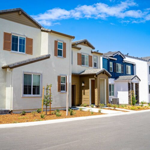 New townhome community in Southern California by Urban Choice Builders Inc